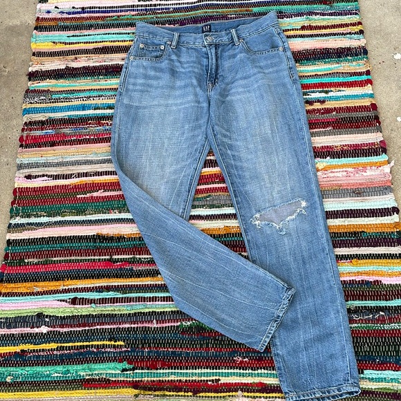Gap Denim Blue Best Girlfriend Jeans-#1988 - Picture 8 of 14